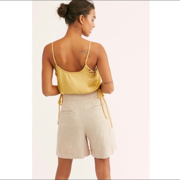 Free People Aloha Linen Shorts - Picture 15 of 16